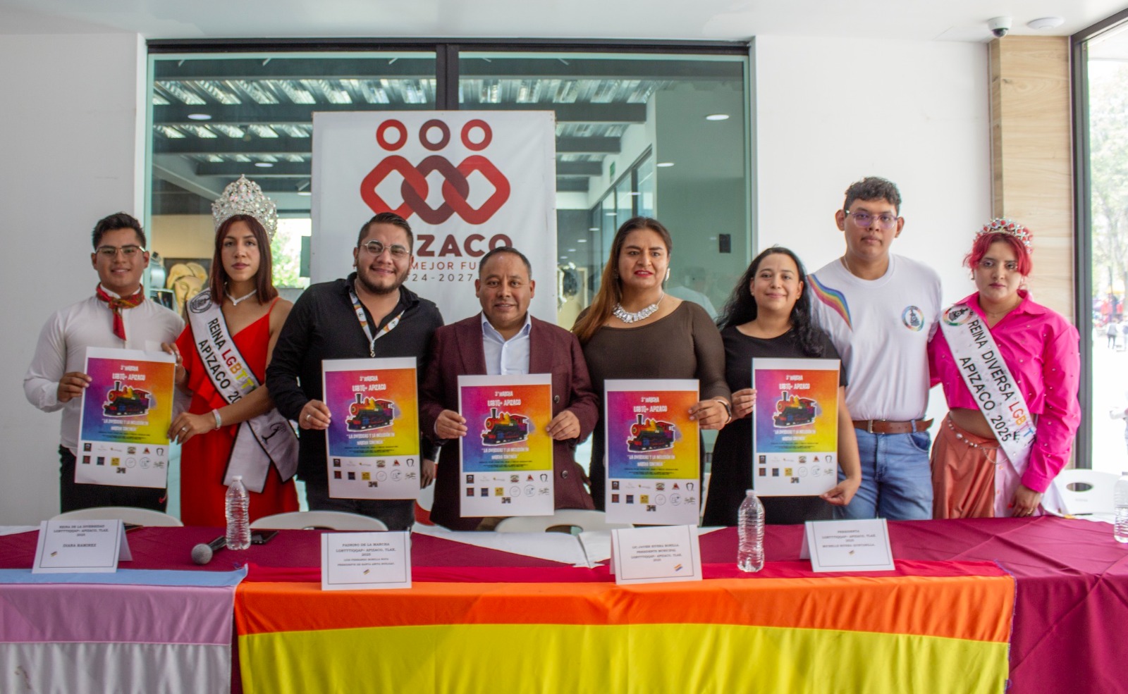 Presentan en Apizaco Programa de la Diversidad LGBTQ+